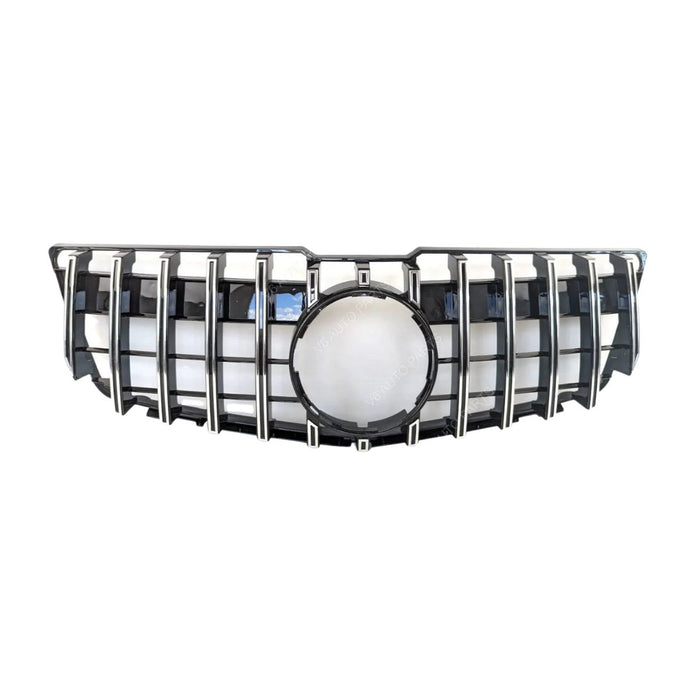 For Mercedes GLK-Class X204 Chrome Panamericana AMG GT-R Front Bumper Grille (2008–2012)