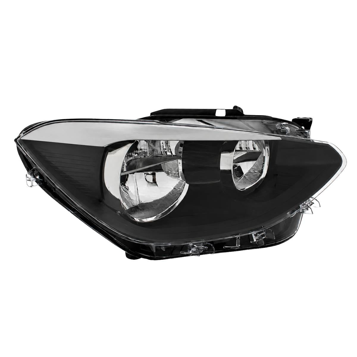 For BMW 1 Series F20/F21 Halogen Headlight – Right Side | 2011‑2015 RHD | Black Inner Housing | 63117229686