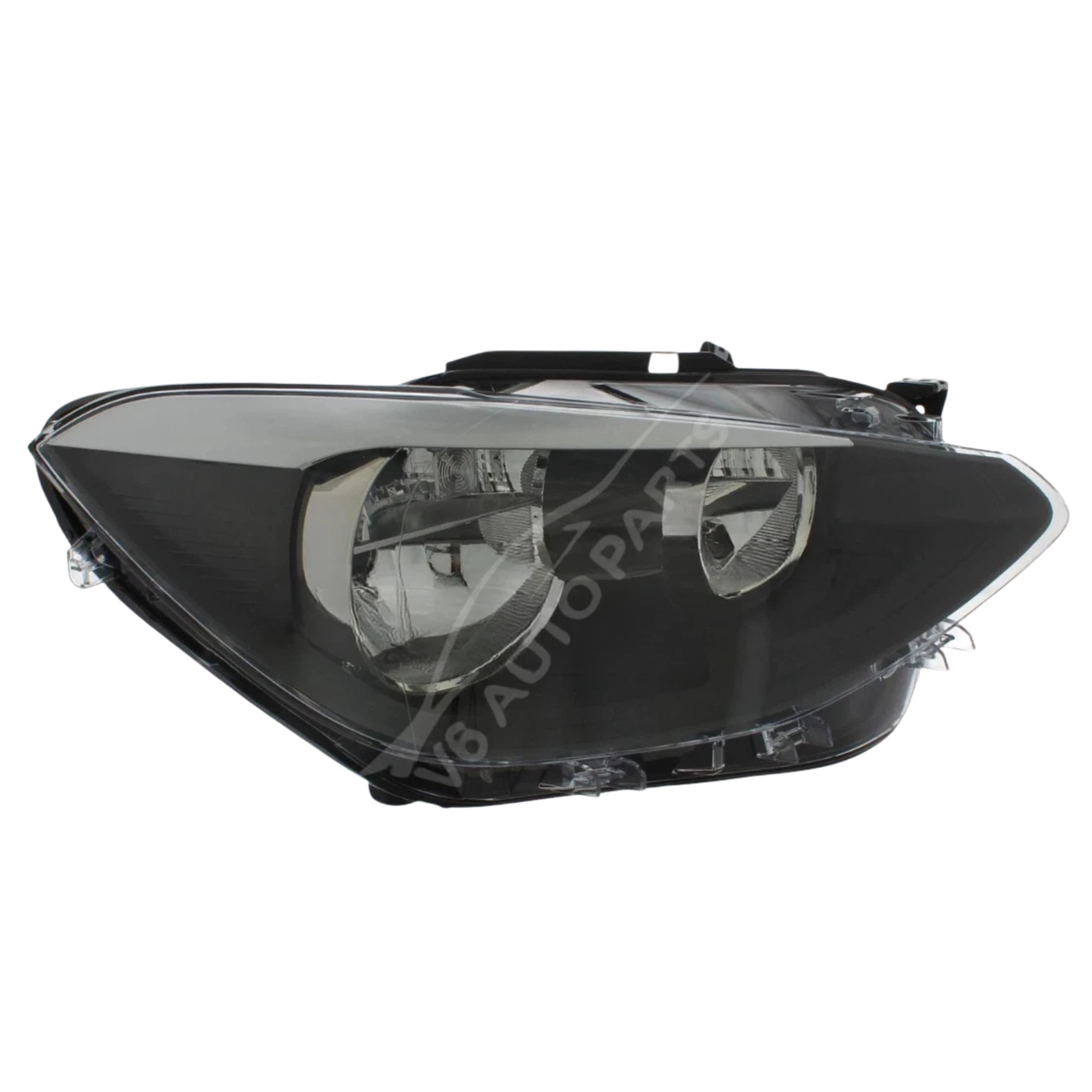 For BMW 1 Series F20/F21 Halogen Headlight – Right Side | 2011‑2015 RHD | Black Inner Housing | 63117229686