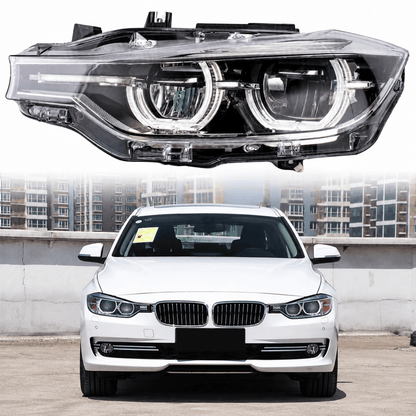 Image of BMW F30 F31 left headlamp OEM 63117419631