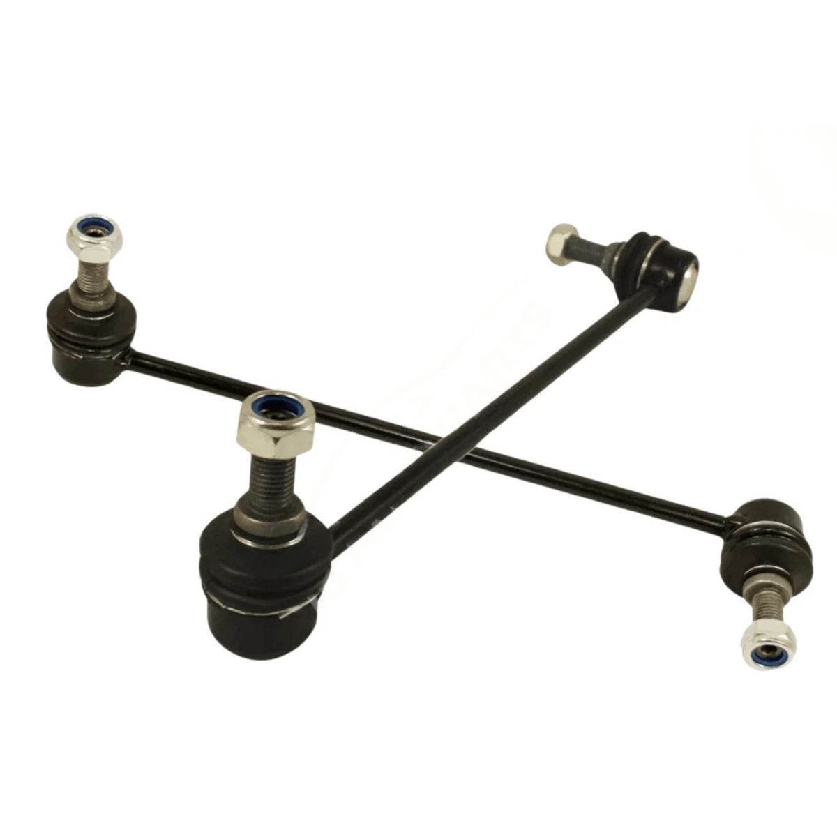 Image of front black anti roll bar drop links for Mercedes Viano
