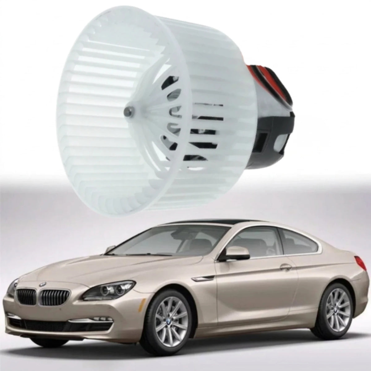 Image of HVAC Heater Blower Motor 64119200935 for BMW F07 F10 F11 F01 F02 F03