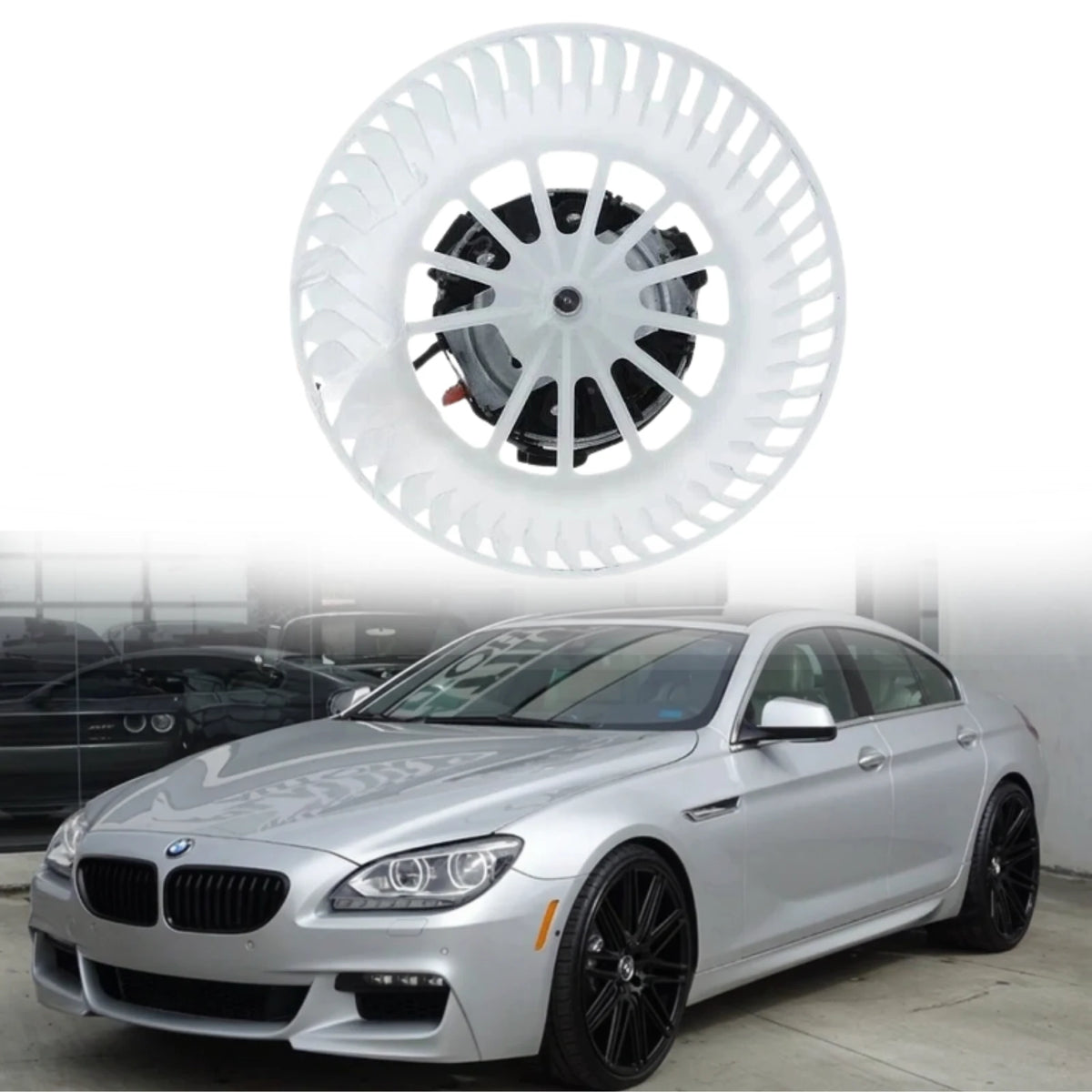 Image of BMW Cabin Blower Fan 64119200935 for 5 Series and 7 Series