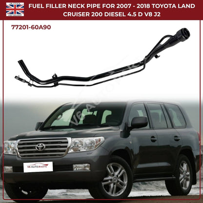 Fuel Tank Filler Neck Pipe For Toyota Land Cruiser 200 (2007–2018) 4.5L AWD Diesel – Direct Fit Replacement