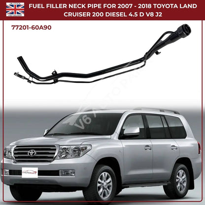 Fuel Tank Filler Neck Pipe For Toyota Land Cruiser 200 (2007–2018) 4.5L AWD Diesel – Direct Fit Replacement