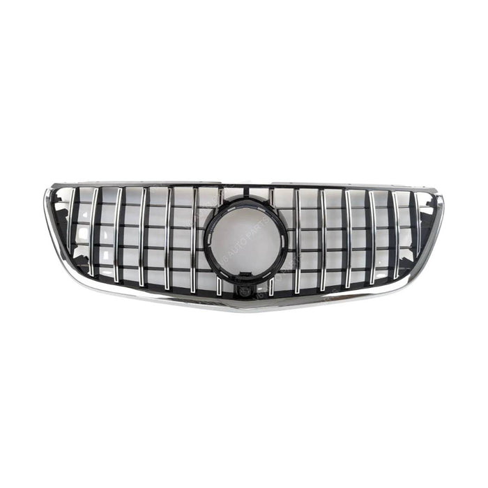 For Mercedes-Benz Vito W447 114CDI Panamericana Front Grille – Chrome Slats (2014–2023)