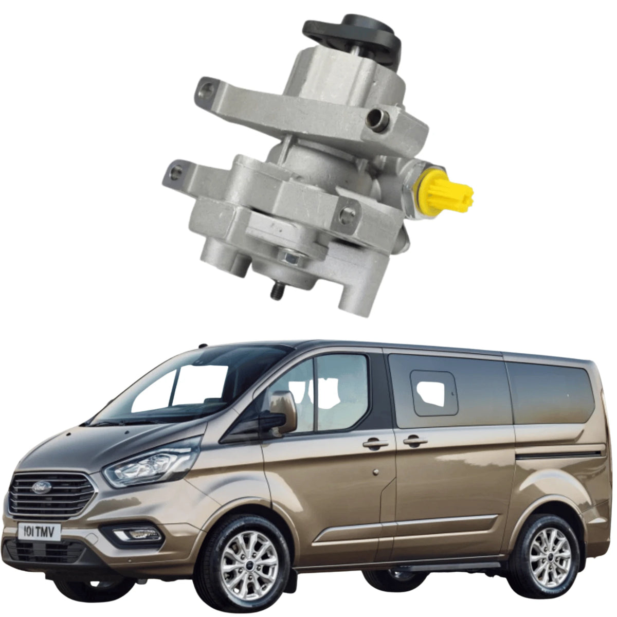 Image of power steering pump for Ford Tourneo MK7 TDCi diesel 2006–2014