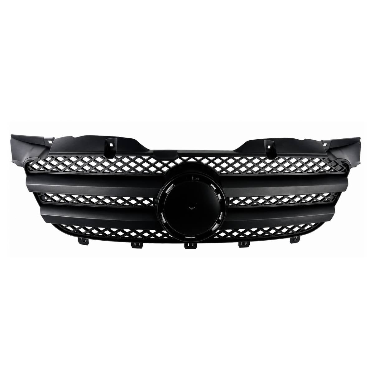 Black Front Radiator Grille – Mercedes Sprinter W906 2008–2013 (Pre‑Facelift, Standard Style)