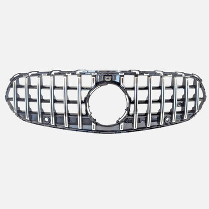 For Mercedes-Benz C-Class W206 (2020–2023) Panamericana GT Front Radiator Chrome Grille – C220 Compatible
