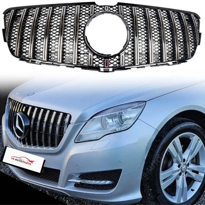 Frontstoßstangengrill für Mercedes Benz W251 R-Klasse R300 500 Panamericana von 2011 bis 2017 