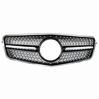 Mercedes-Benz E-Class S212 (2009–2013) Front Bumper Diamond Grille – E63 AMG Style – Fits E200 to E400
