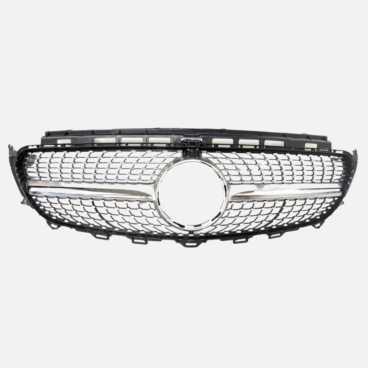 For Mercedes-Benz E-Class W213/W238 Front Bumper Diamond Grille (2016–2021 | E200, E220, E300, E400, E43, E53 | Cabrio & Saloon)