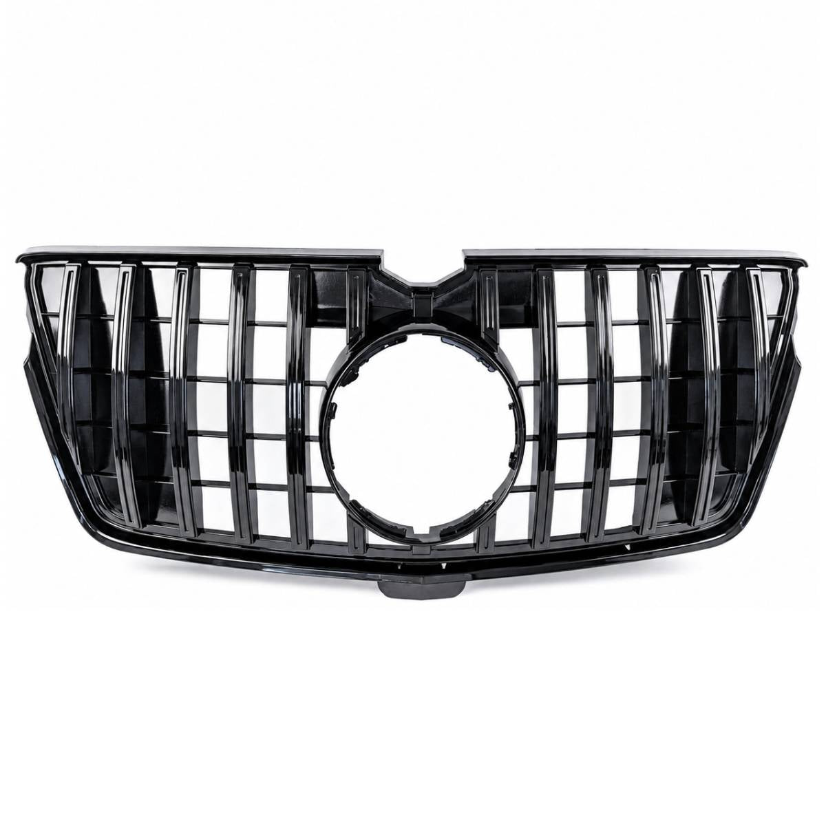 For Mercedes-Benz GL-Class X164 Front Bumper GT Panamericana Grille – Gloss Black (2009–2013)