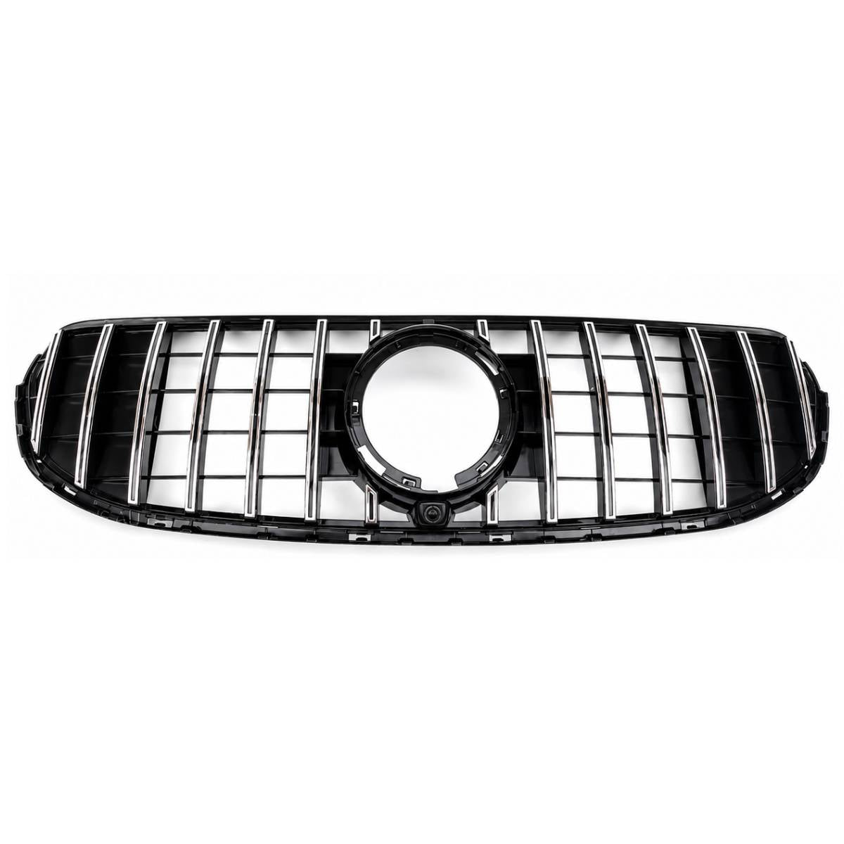 Front Bumper Panamericana Chrome Grille – Fits Mercedes-Benz GLC-Class X253 (GLC 200d, GLC 300 | 2019–2023 Facelift)