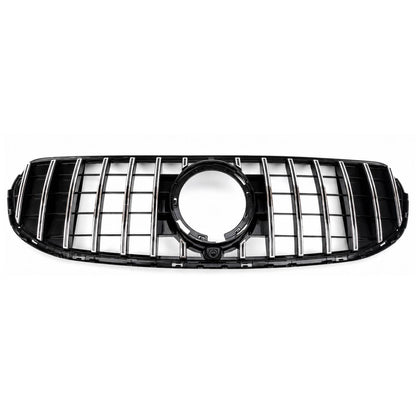 Front Bumper Panamericana Chrome Grille – Fits Mercedes-Benz GLC-Class X253 (GLC 200d, GLC 300 | 2019–2023 Facelift)