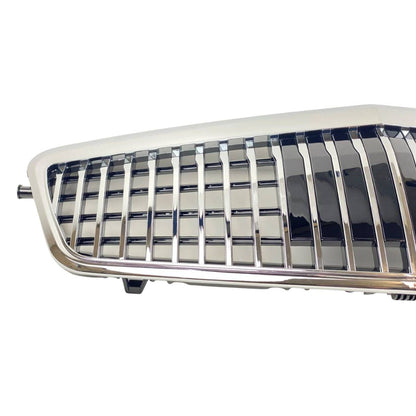 For Mercedes-Benz E-Class W212 Front Bumper Chrome Grille (E200 / E250, Pre-Facelift 2009‑2013)