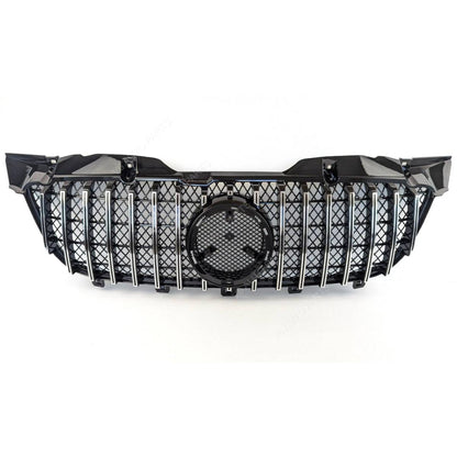 Front Radiator Grille Silver Chrome – Mercedes Sprinter W906 MK2 Pre‑Facelift 2009‑2013
