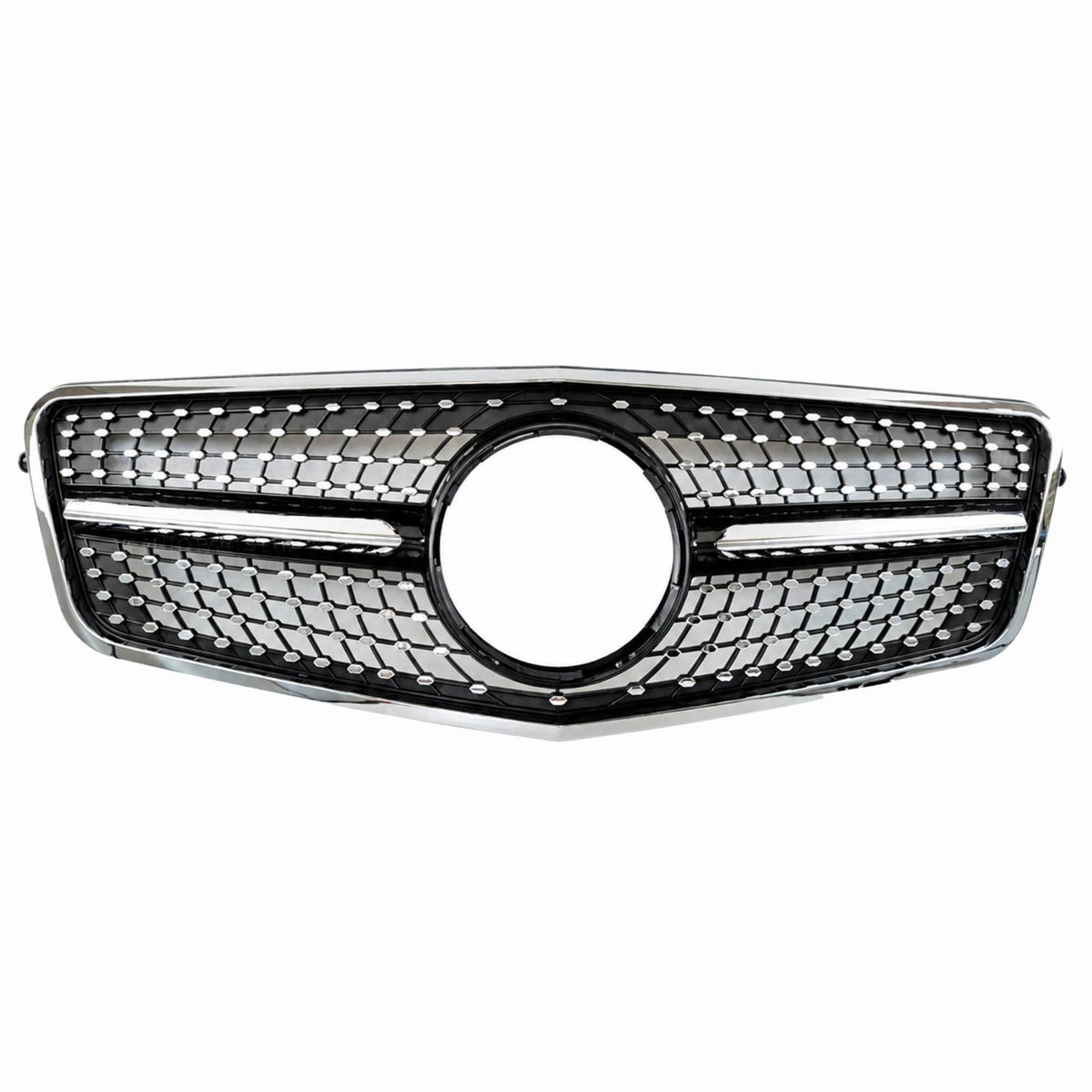 Mercedes-Benz E-Class S212 (2009–2013) Front Bumper Diamond Grille – E63 AMG Style – Fits E200 to E400