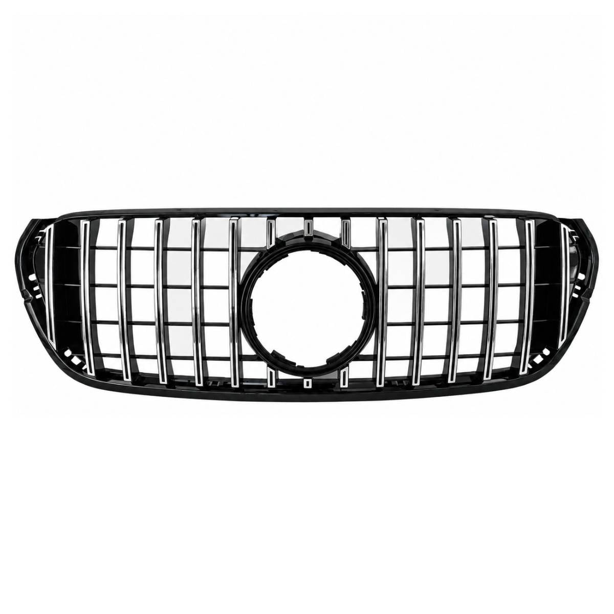 For Mercedes‑Benz X‑Class X470 (2019–2022) GT Panamericana Front Radiator Grille – Fits X200, X250, Chrome Slats