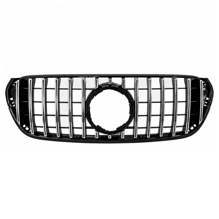 For Mercedes‑Benz X‑Class X470 (2019–2022) GT Panamericana Front Radiator Grille – Fits X200, X250, Chrome Slats