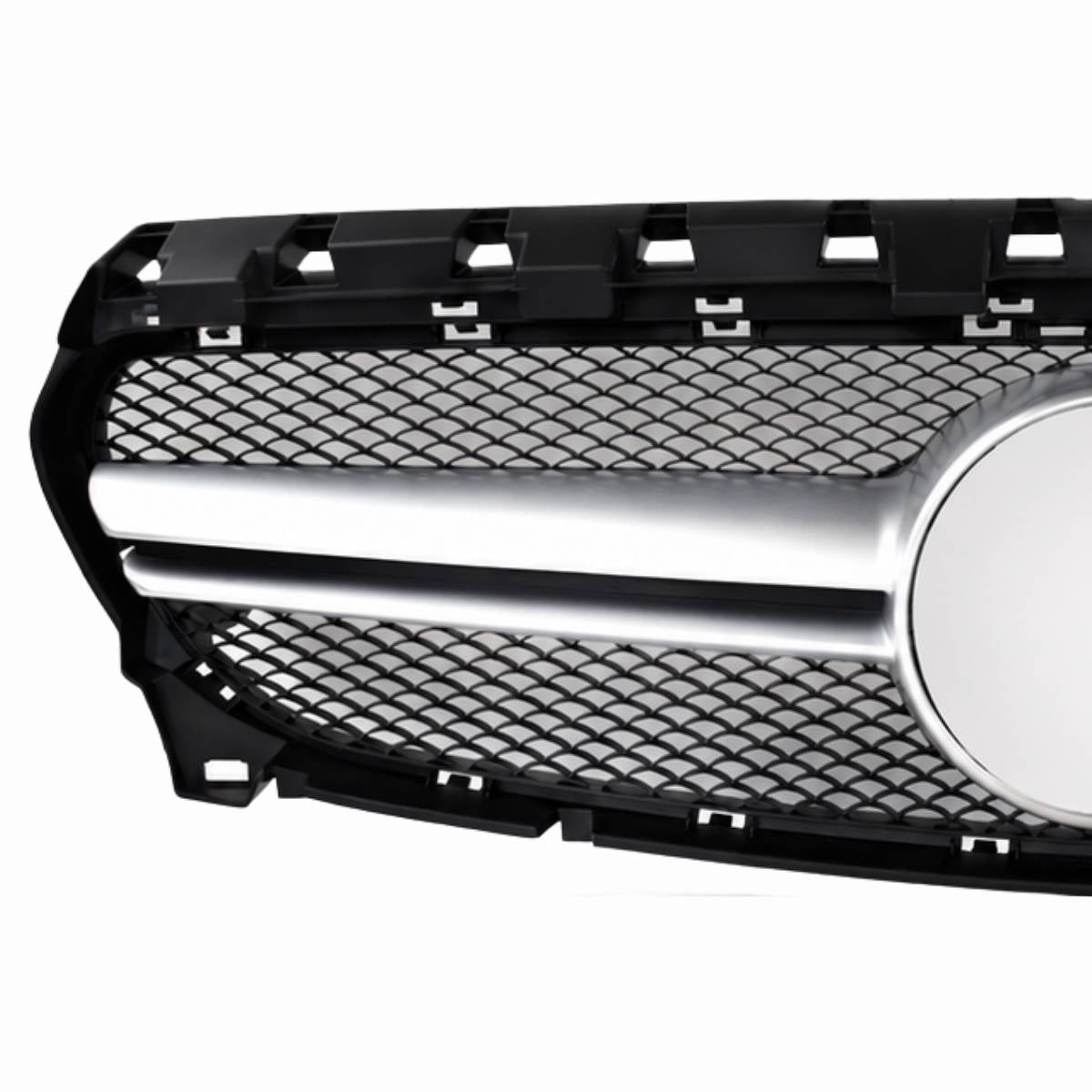 For Mercedes-Benz CLA-Class W117 Front Radiator Grille – CLA220 / CLA250 (2017–2019 Facelift Upgrade)