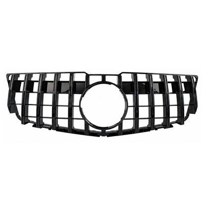 For Mercedes-Benz GLK-Class X204 (2008–2012) GLK250 Front Radiator Grille – Black Panamericana GT Style