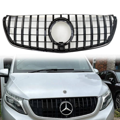 For Mercedes V-Class W447 GT Black Front Grille (2015–2023, V250/V260 MPV)For For