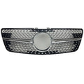 image of Mercedes M-Class W164 Diamond Chrome Radiator Grille Exterior Styling Upgrade Product 088 C