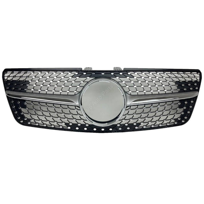 image of Mercedes M-Class W164 Diamond Chrome Radiator Grille Exterior Styling Upgrade Product 088 C