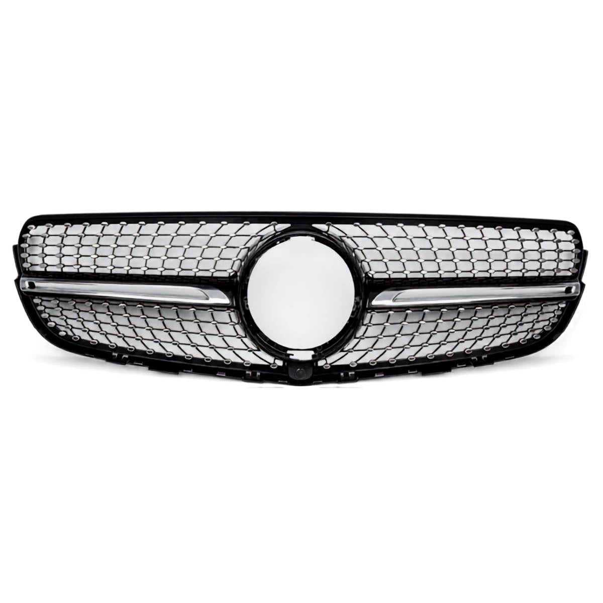For Mercedes‑Benz GLC‑Class X253/Coupe Front Bumper Grille – Fits GLC400 & GLC450 (2015–2019 AMG Style Upgrade)