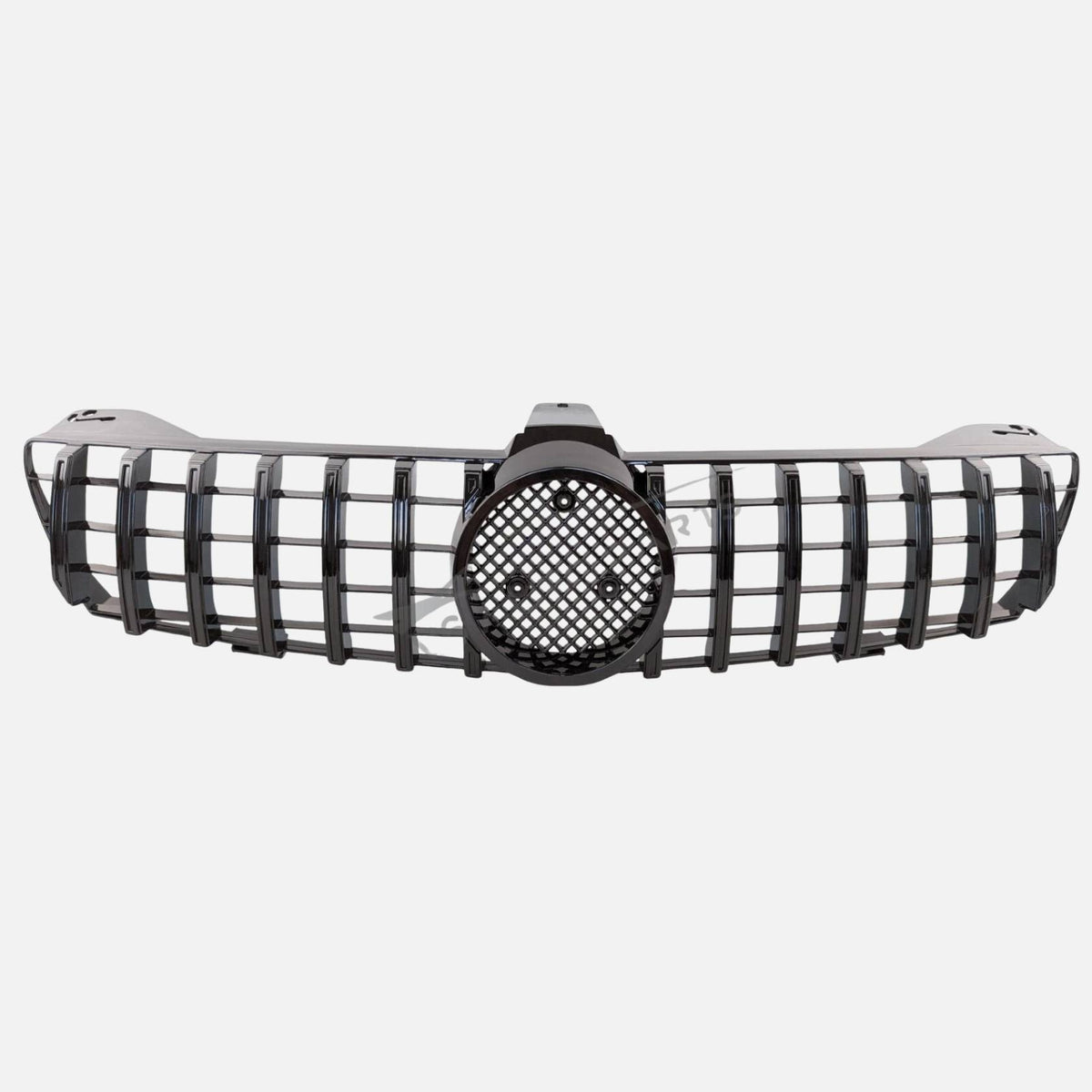 For Mercedes CLS-Class W219 GT Front Grille – Gloss Black Radiator Grill Upgrade (2005–2008)