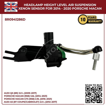 Front Right Suspension Height Level Sensor for Audi Q5 8R 8RB (2008–2017) SUV – OEM Replacement