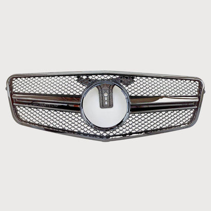 For Mercedes-Benz E-Class W212 Front Grille (2009–2013) – Gloss Black AMG Style E63 Look, Saloon & Estate