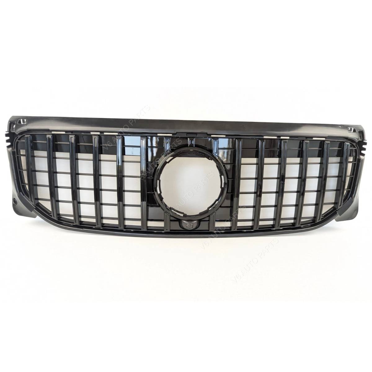 For Mercedes‑Benz GLB‑Class X247 (2019–2023) GT Panamericana Front Radiator Grille – Gloss Black Upgrade for GLB220