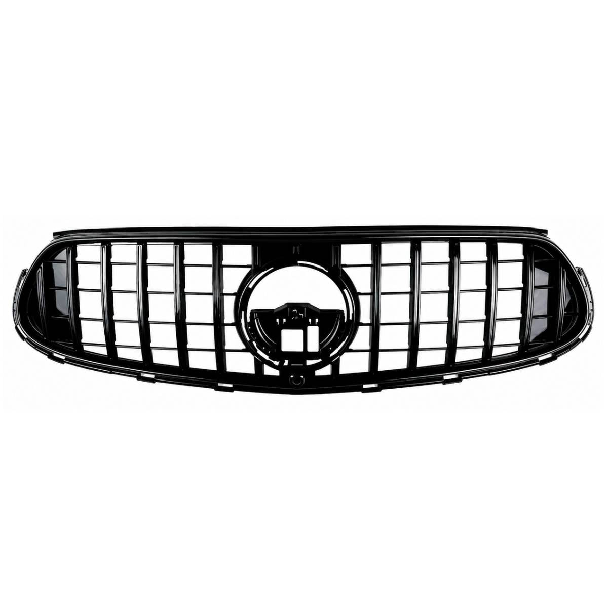 For Mercedes-Benz GLC-Class X254/C254 Front Radiator Black Sport AMG Line Grille (GLC43, 2023–2025)