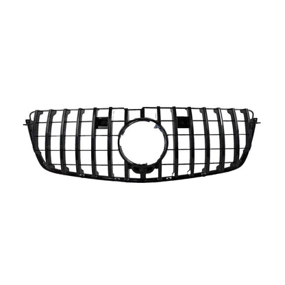 For Mercedes-Benz GL-Class X166 Front Radiator Grille – Panamericana GT Style (GL400, 2013–2016)