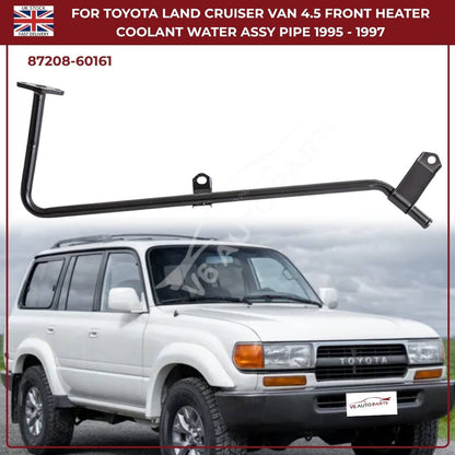 Lexus LX450 Front Heater Coolant Water Outlet Pipe (1996–1997, 1FZ‑FE Petrol, OEM Replacement 87208‑60161)