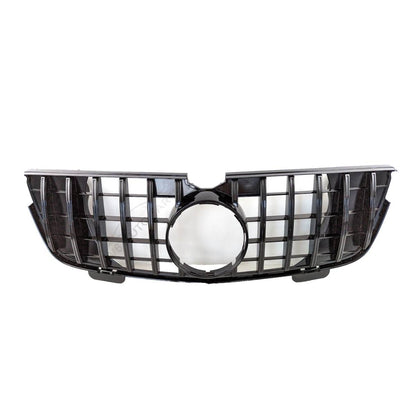 For Mercedes‑Benz GL‑Class X164 (2006–2009) Front Radiator GT‑R Style Black Grille – Fits GL320 & GL450