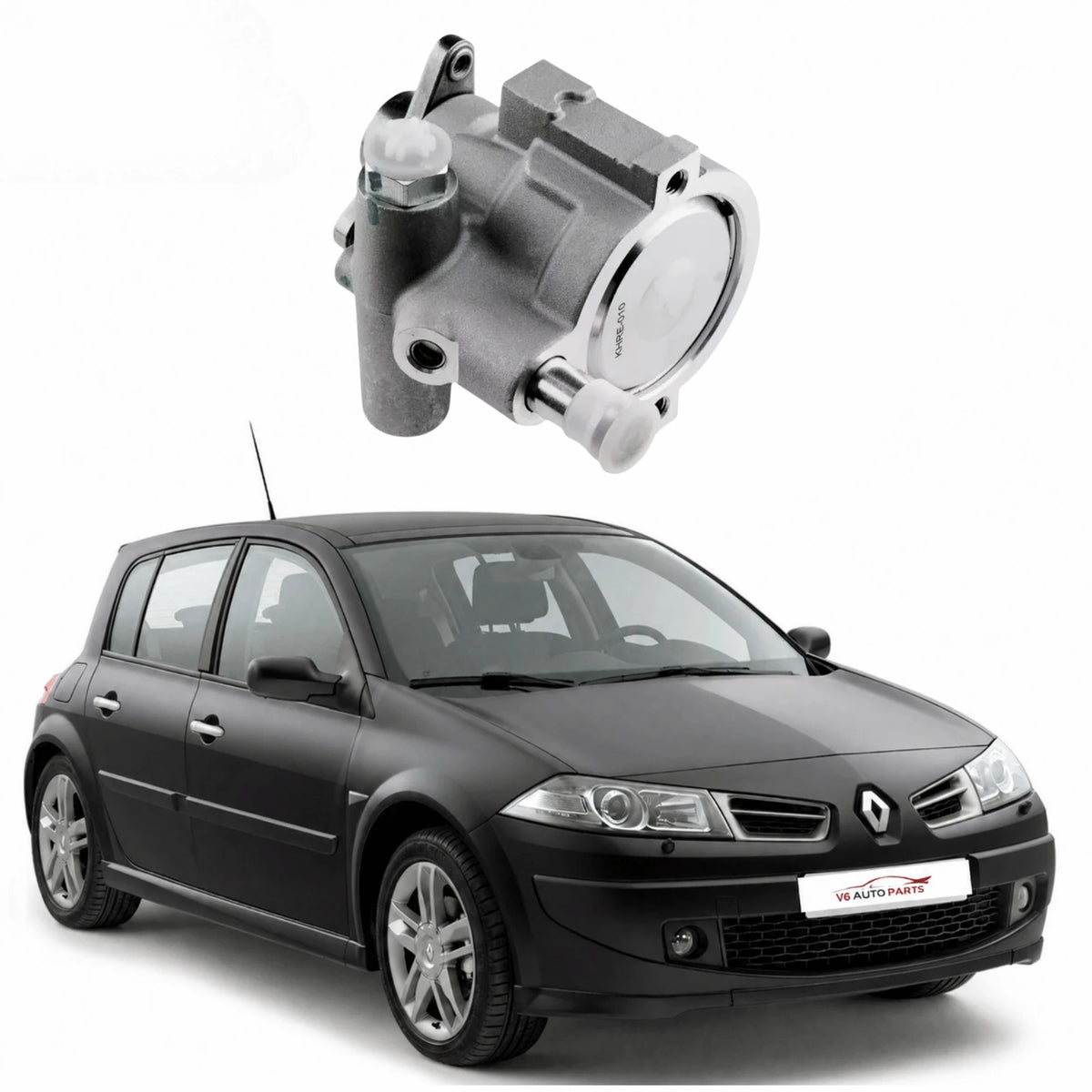 Image of power steering pump 7700417137 for Renault Scenic and Megane petrol models