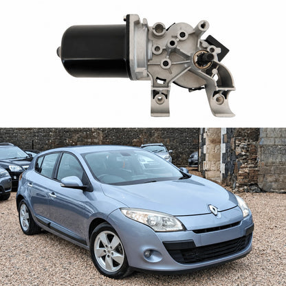 image of Renault Megane II 2003–2009 Front Windscreen Wiper Motor Assembly