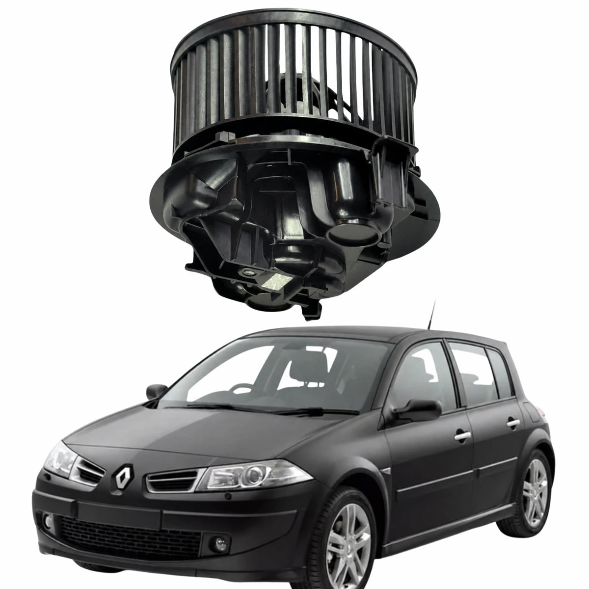 Image of HVAC Heater Blower Motor 7701056965 for Renault Megane 2002-2008