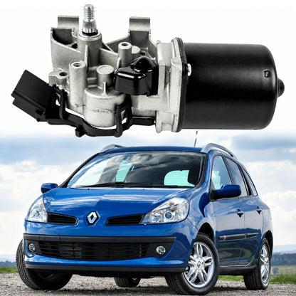 image of Front Window Wiper Motor Assembly for Renault Clio MK3 RHD 7701061590
