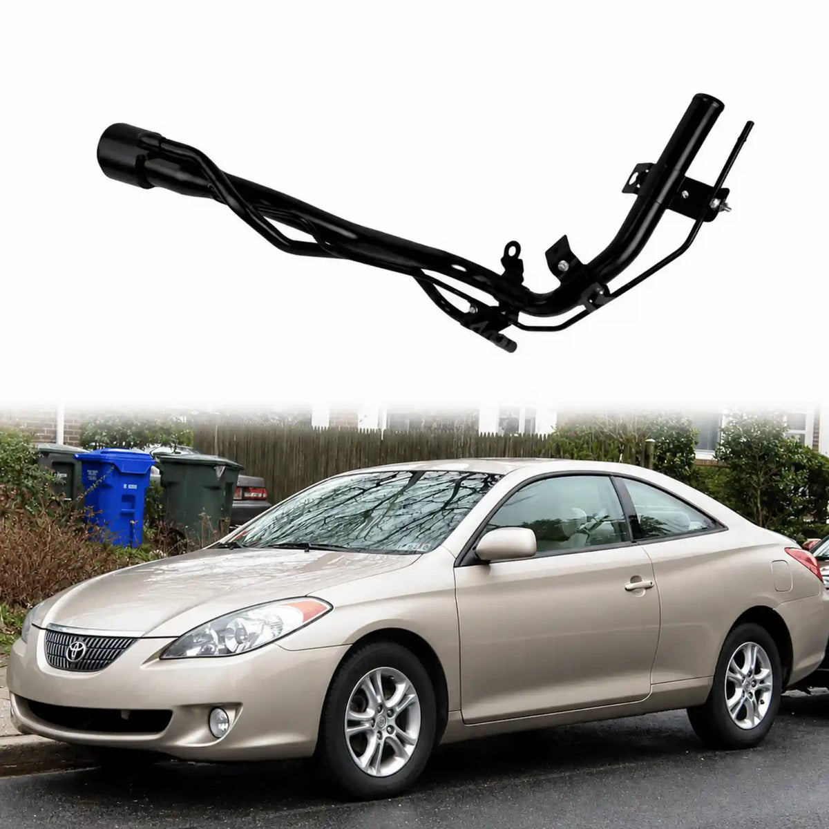 image of Toyota Camry OEM Replacement Fuel Filler Neck 77201-06090