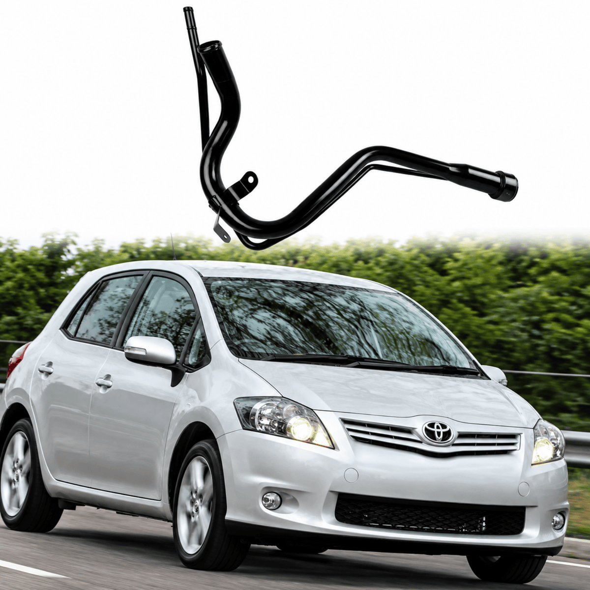 Image of Toyota Auris fuel tank pipe 77201-12640