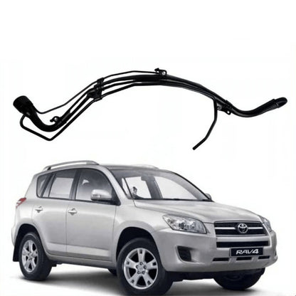 Image of Toyota RAV4 petrol fuel filler neck pipe, OEM ref 77201-42180