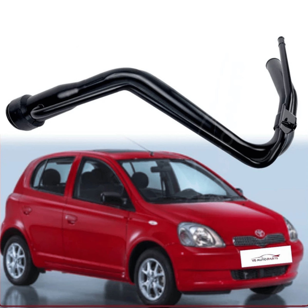 Fuel Tank Filler Neck Pipe For Toyota Yaris / Vitz MK1 (1999–2005) 1.0, 1.3, 1.5 Petrol | Part #77201-52021