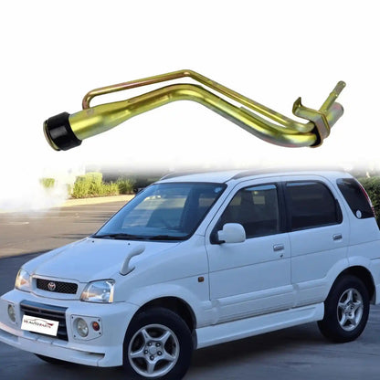 image of Daihatsu Terios 1999 to 2005 fuel filler pipe 77201-87405