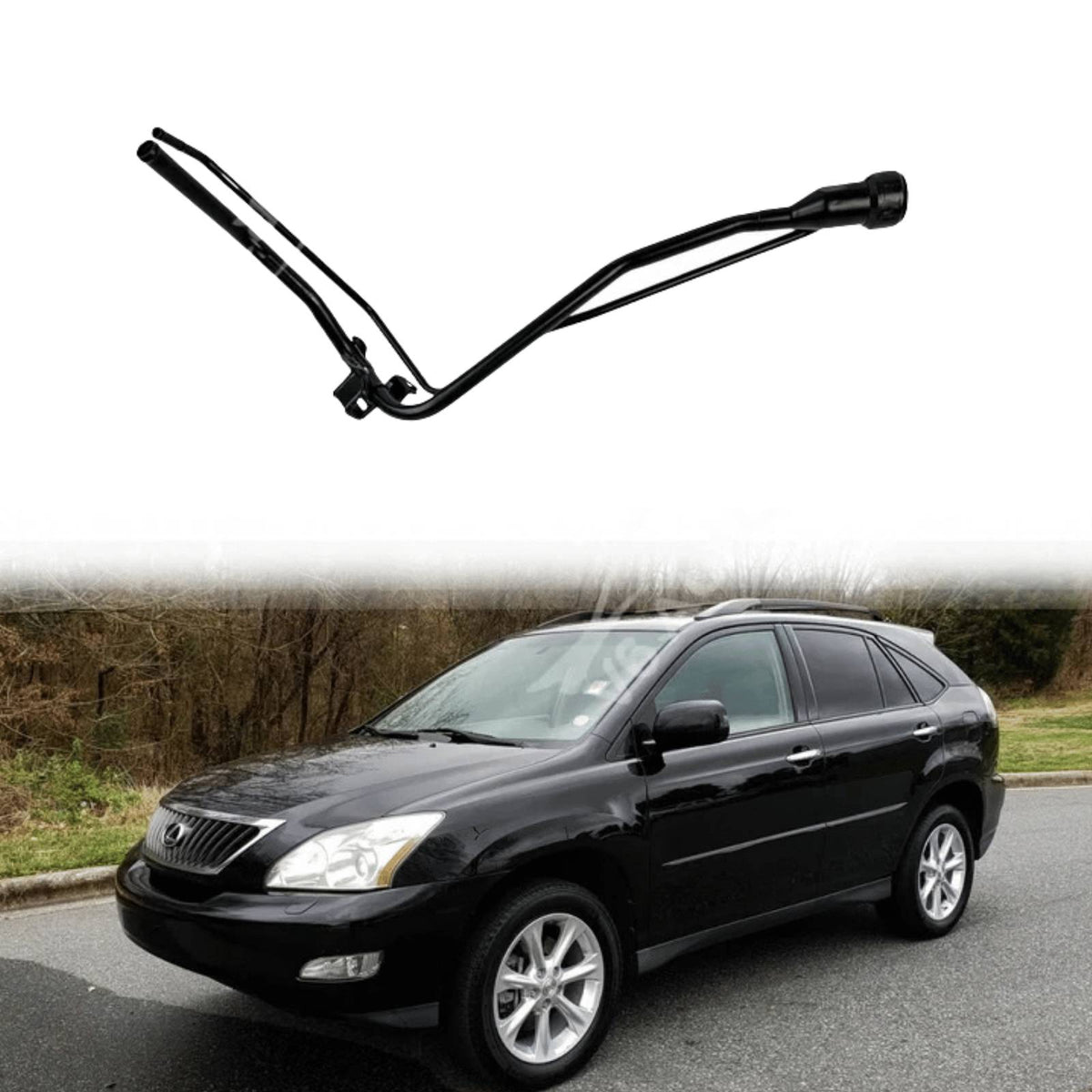 Image of Lexus RX300 petrol fuel filler neck pipe for 2004–2008 models