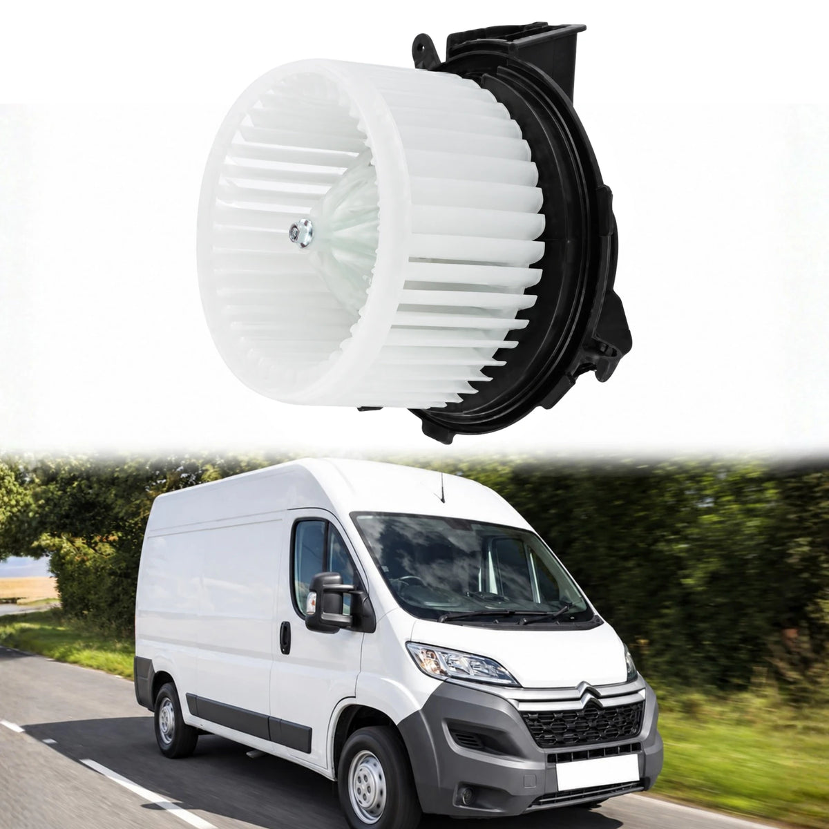 Image of Fiat Ducato 250 heater blower motor fan 77364234
