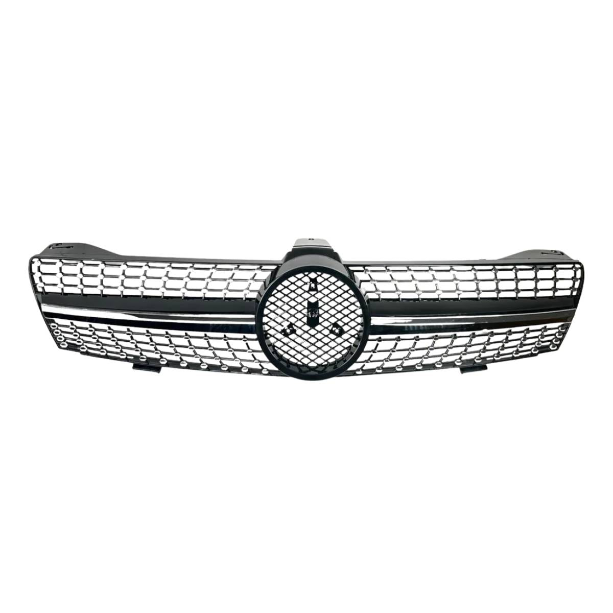 Frontstoßstangengrill für Mercedes X166 M-Klasse 2011–2015 Panamericana GTR-Stil 